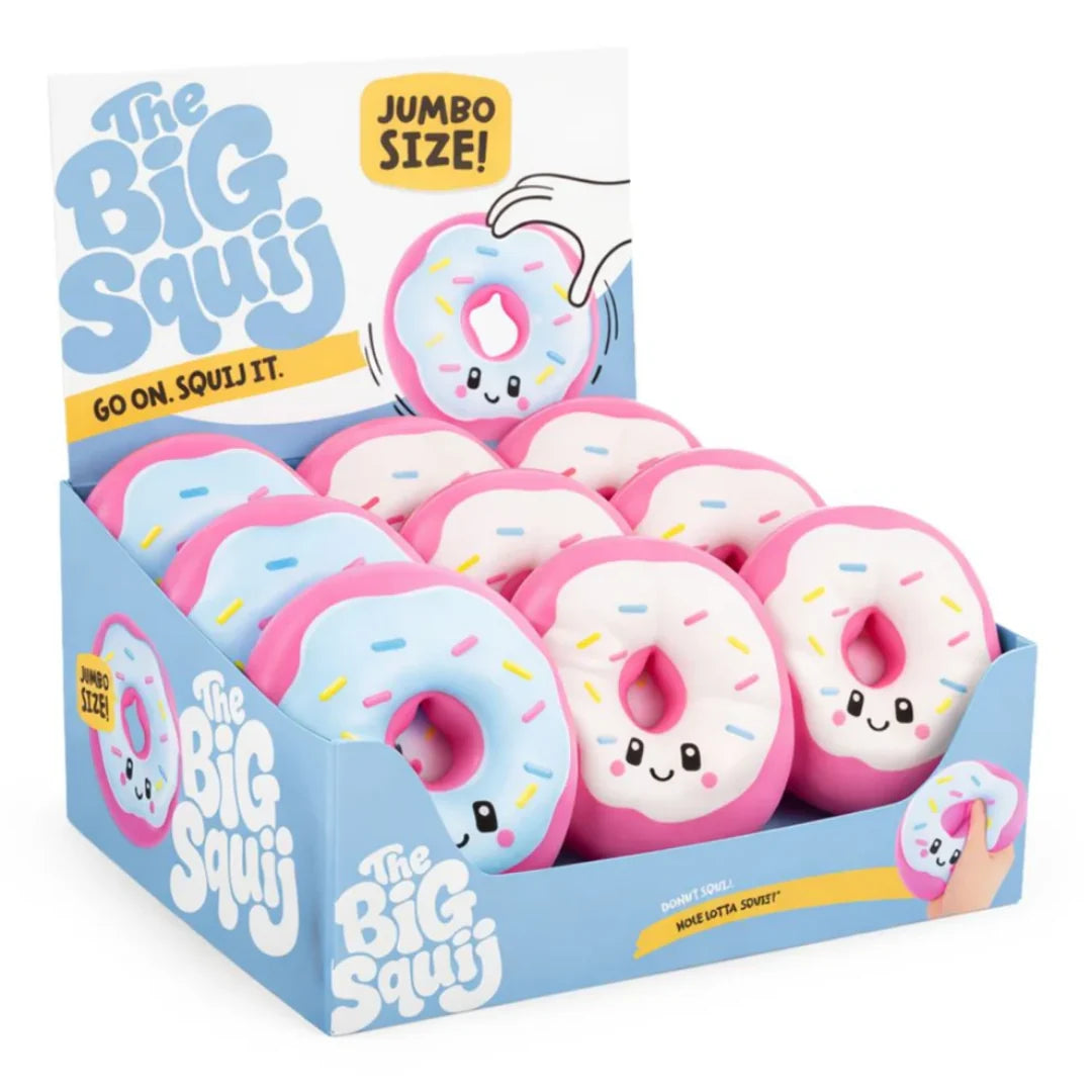 Jumbo Donut Squishy (The Big Squij) - Assorted **PRE-ORDER
