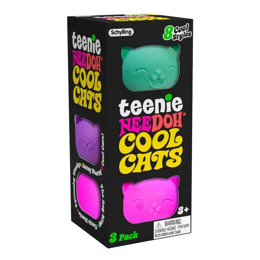 Needoh Teenie Cool Cats Assorted