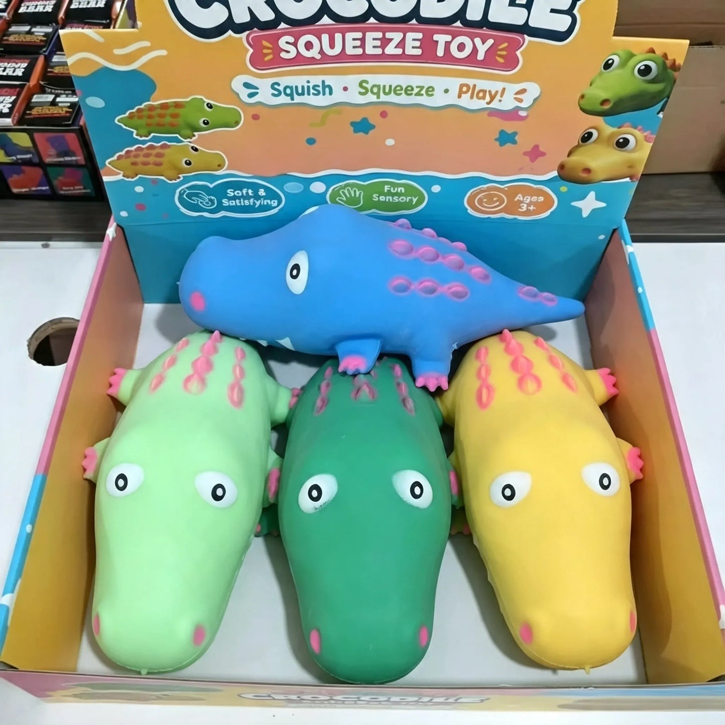 Crocodile Squishy Assorted