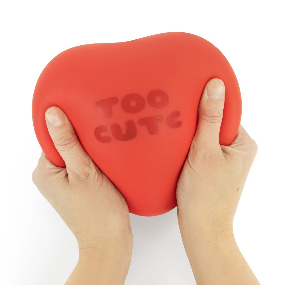 Jumbo Heart Squishy (The Big Squij) - Assorted